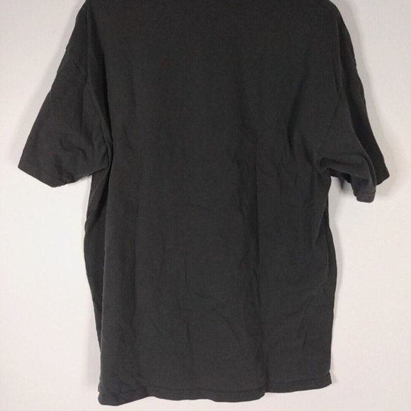 Nirvana Smiley Face Graphic Tee Black Fade Blue Purple M&O Gold Mens XXL T-shirt - Picture 5 of 6